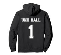 Uno Ball - Divertido sobreviviente de cáncer Testicular Sudadera con Capucha