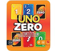 Mattel UNO ZERO Nueva Versión Gana Con Puntuación Más Baja 7+ Años JHH48