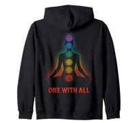Uno con Todo el Equilibrio energético Consciente Sudadera con Capucha