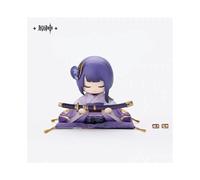 (Uno de 11 cm sin caja) Figura de Anime Hentai Genshin Impact de 16 cm chica Sexy Raiden Shogun Beelzebul figura