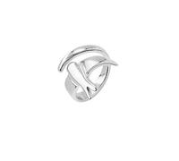 UNO de 50 - Anillo Colección Japan 2 para Mujer, Plata 925, Color Plata, Talla 15, Fabricado en España