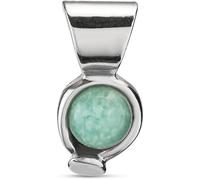 UNOde50 Charm en plata de ley y piedra amazonita