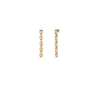 Uno de 50 Pendientes Largos Bañados En Oro 18K Con Eslabones En Forma De Bolas