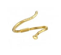 UNOde50 Pulsera rígida bañada en oro de 18k