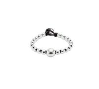 Uno de 50 Pulsera mujer Ser Intrépida, Talla única, Plata de ley, No es una piedra preciosa