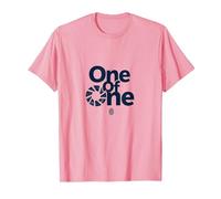 Uno de uno: Declaración de Identidad única para individuos Camiseta, Hombre, Rosado, 3XL