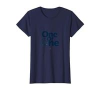 Uno de uno: Declaración de Identidad única para individuos Camiseta, Mujer, Azul Marino, XXL