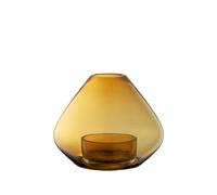 AYTM Portavelas-Jarrón Uno 12 cm Amber