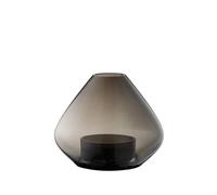 UNO Farol/Jarrón Negro Al . 11,5 cm