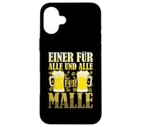 Uno para Todos y Todos para Malle Carcasa para iPhone 16 Plus