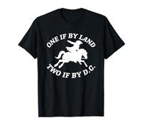 Uno por tierra, dos si por D.C. - Paul Revere Tyranny Warning Camiseta
