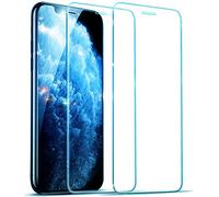 UNO' - Protector de Pantalla Cristal Templado Para iPhone Anti-huella，Antiarañazos, Dureza 9H, Sin Burbujas, Ultra Resistent. (2, Transparente, Iphone 11&XR)