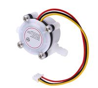 uno Sensor de flujo de agua ,medidor de caudal estable con efecto Hall YF S401 de plástico 50% ± 10%