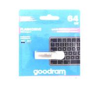 UNO3-0640S0R11 Pendrive USB 3.2 64GB R: 60MB/s W: 20MB/s USB A plata GOODRAM
