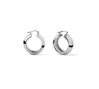 Unoaerre, Pendientes de aro chapados en plata 925, modelo 000EXO4759900-2692