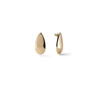 UNOAERRE Pendientes de gota chapados en oro amarillo de 24 quilates, estilo clásico, diseño de mariposa 017EXO0088000-2750