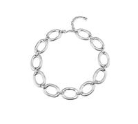 UNOde50 THE ONE - Collar chapado en plata de ley, 40,6 cm que se extiende a 45,7 cm