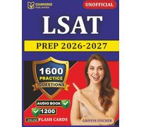 Unofficial LSAT Prep 2026-2027: 1600 Exam-Style Questions With Detailed Explanation Covering All Domains for Law School Admission Test