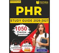 Unofficial PHR Study Guide 2026-2027: 1050 Practice Questions with Answers for Professional in Human Resources Certification Exam Prep