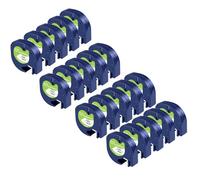 UNOKA 20 paquetes compatibles Letratag para cinta de etiquetas Dymo White Paper 12 mm x 4 m 91220 91200 para Dymo Letratag XR LT-100H LT-100T 200B XM 2000 QX50, papel negro sobre blanco y negro