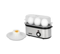 Unold 38610 cuecehuevos 3 huevos 210 W Acero inoxidable - Utensilio para huevos (202 mm, 84 mm, 134 mm, 500 g, 220-240 V, 50 - 60 Hz)