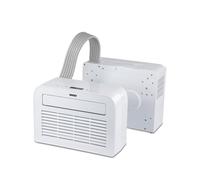 Unold Climatizador móvil Split 5K 86320 - 5000 BTU / 1,5 kW, 3 en 1, enfriamiento deshumidificador, pantalla LED, temporizador, silencioso, 44 dB, caravana y espacios pequeños