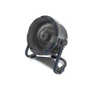 Unold Ventilador de mesa 86655 - Ventilador con batería para exterior e interior, funciona con pilas, uso flexible, hasta 12 h de autonomía, 6000 mAh, 10 W
