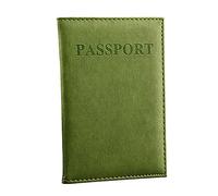 UnoSheng Bolsas para libros de costura para principiantes, protector de pasaporte, viaje dedicado, hermoso, organizador de tarjetas de identificación, bolsa para cubrir bolsas, coser mi bolso, verde,