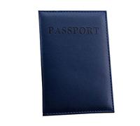 UnoSheng Bolsas para libros de costura para principiantes, protector de pasaporte, viaje dedicado, hermoso, organizador de tarjetas de identificación, bolsa para cubrir bolsas, coser mi bolso, azul