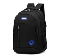 UnoSheng Mochila de viaje de negocios para laptop, bolsa universitaria, mochila al aire libre para hombres y estudiantes, mochila con cinturón, azul, Talla única