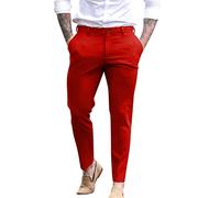 UnoSheng Pantalones para hombre, holgados, informales, pantalones deportivos engrosados para hombre, bolsillo de algodón, multicolor, pantalones de higiene grandes, pantalones de vela para hombre