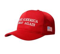 UnoSheng Sombreros de Halloween Make America Great Again Hat 2016 Sombrero Republicano Gorra de Pareja Padre Gorras, rojo, Talla única