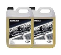 Unox DET&RINSE For Rotor.KLEAN 2 × 5 L Limpiador de hornos profesional para limpieza automática en serie 5E, agente especial para vapores combinados Mind.Maps ChefTop BAKERTOP