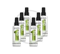 Unq One - Kit de tratamiento de té verde para todo en uno, 6 unidades x 150 ml