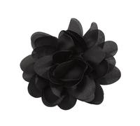 Unqiue - Broche de flores para solapa, elegante pin de tela de gran tamaño para profesionales de negocios y celebrantes de bodas, accesorio para cenar y fiestas, talla única, como se describe