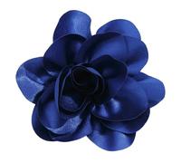 Unqiue - Broche de flores para solapa, elegante pin de tela de gran tamaño para profesionales de negocios y celebrantes de bodas, accesorio para cenar y fiestas, talla única, como se describe