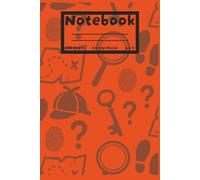 Unravel The Mystery: Investigator/Detective Style Notebook | Lined Journal, 6" x 9", 100 College Ruled Pages