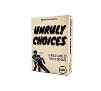 Unruly Choices - Juego de beber para fiestas de juegos | Perfecto para la universidad, cumpleaños, despedidas de soltero y despedidas de soltera | El mejor juego de verdad o desafío | Juegos de viaje