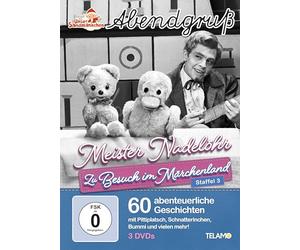 Unser Sandmännchen-Abendgruß - Meister Nadelöhr: zu Besuch im Märchenland (Staffel 3) [Internacional] [DVD]