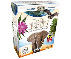 Unsere faszinierende Erde 3D - Die schönsten Wüsten, Die Komplettbox (Limited Edition auf 6 3D Blu-rays) (SKY VISION) [3D Blu-ray + 2D Version] [Alemania] [Blu-ray]