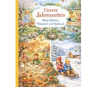 Unsere Jahreszeiten: Mein liebstes Wimmel- und Malbuch