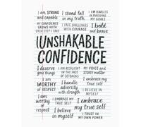 Unshakable Confidence: I Trust Myself to Handle Anything That Comes My Way: A Lined Notebook for Bold Women Ready to Own Their Voice and Their Power