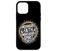 Unshakable Faith Unbreakable Spirit Tees Inspiradoras Carcasa para iPhone 12 Mini