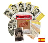 Unsolved Case Files Caso Verónica Falcone - Un Juego Cold Case | Documentos pistas y acertijos para una investigación real - juego de detectives para adultos y jóvenes