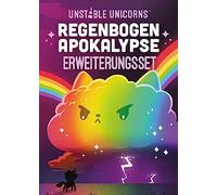 Unstable Games, Unstable Unicorns - Apocalipsis Arco Iris expansión, Juego de Fiesta, Juego de Cartas, 2-8 Jugadores, a Partir de 8 años, 30-60 Minutos, alemán