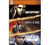 Unstoppable/Man On Fire/The Siege (3 Dvd) [Edizione: Regno Unito] [Italia]