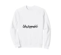 Unstoppable No se Detiene la estética Minimalista Traje Sudadera