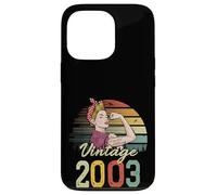 Unstoppable Strong Beautiful Vintage 22 Cumpleaños Mujeres Carcasa para iPhone 13 Pro