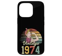 Unstoppable Strong Beautiful Vintage 51 Cumpleaños Mujeres Carcasa para iPhone 13 Pro