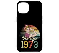 Unstoppable Strong Beautiful Vintage 52 Cumpleaños Mujeres Carcasa para iPhone 13
